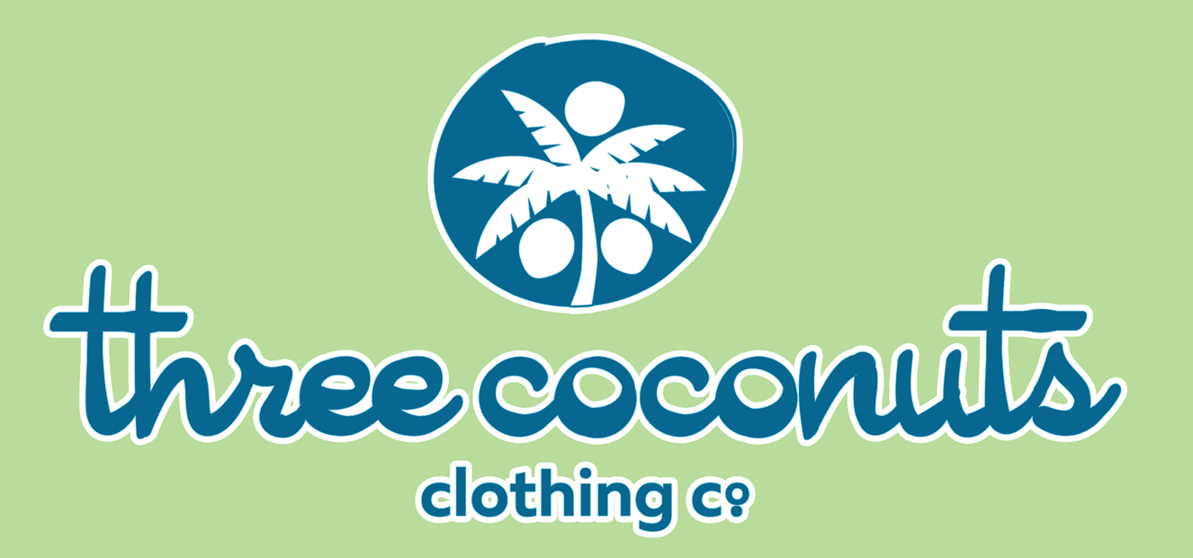 three coconuts logo flat